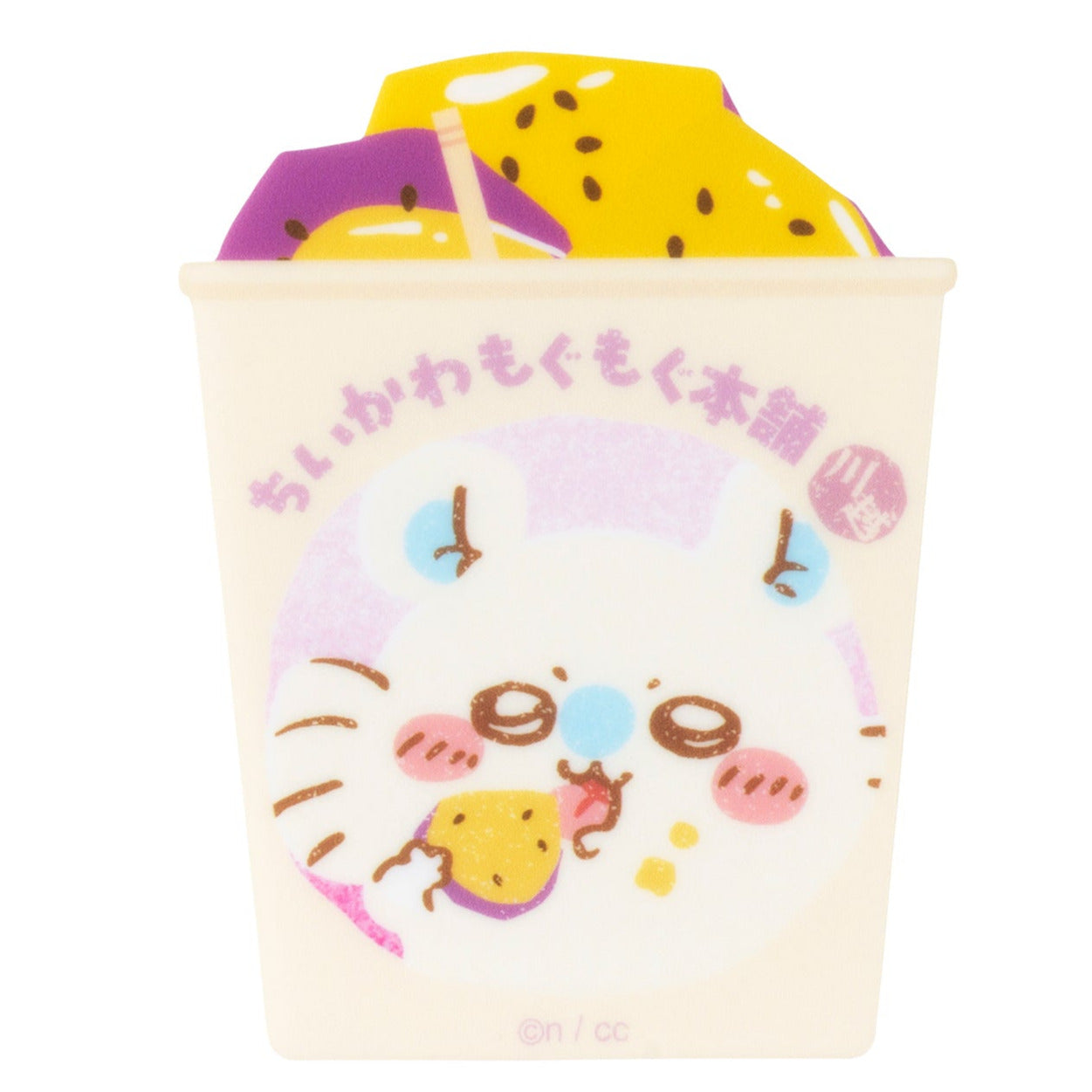 公式】ちいかわもぐもぐ本舗川越店限定 おいもなｱｸﾘﾙﾏｸﾞﾈｯﾄ (ﾓﾓﾝｶﾞ)