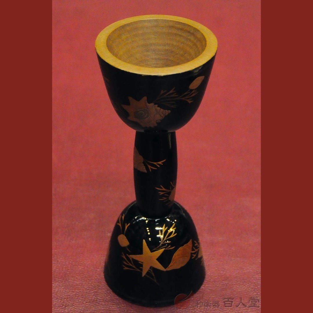 小鼓古胴 貝紋様蒔絵