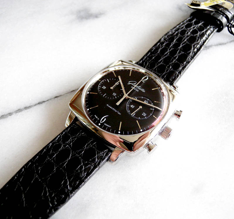 グラスヒュッテ オリジナル セネタ シックスティーズ スクエア クロノ