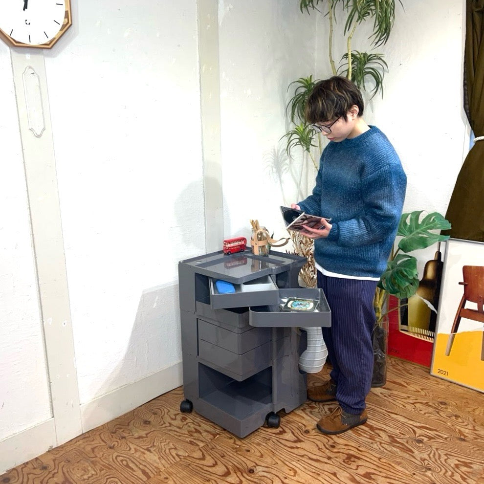 ビーライン / B-LINE ボビーワゴン 3段5トレイ トルネードグレー 中古