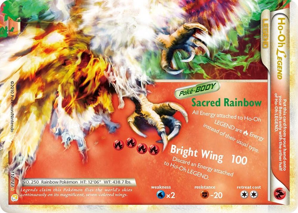 Ho-Oh Legend (Bottom) - HeartGold SoulSilver - Pokemon - TCGplayer.com