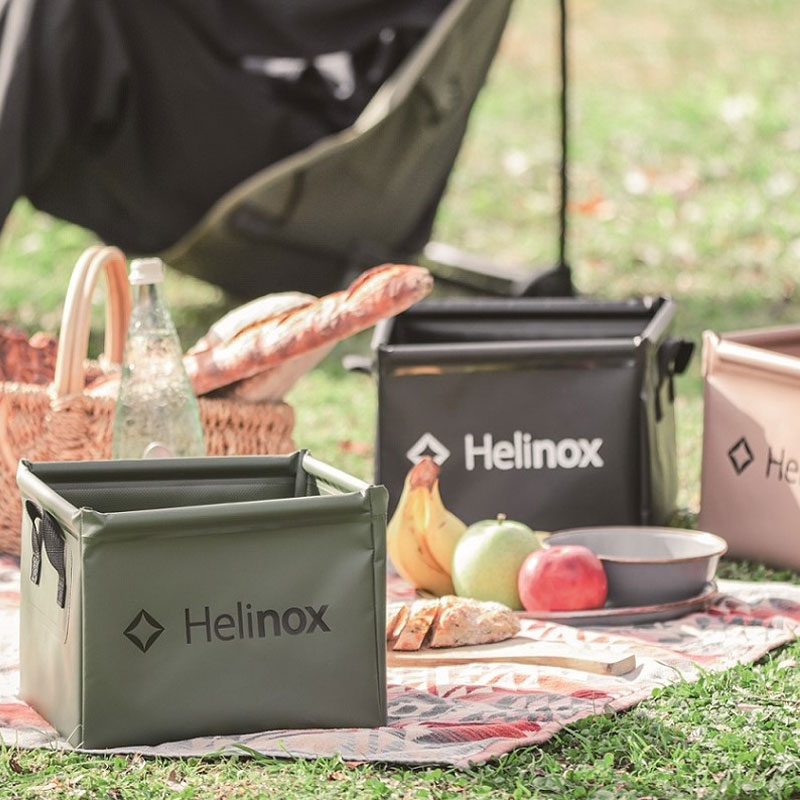 Helinox 15th Anniversary BOOK Soft Container OLIVE ver.│宝島社の