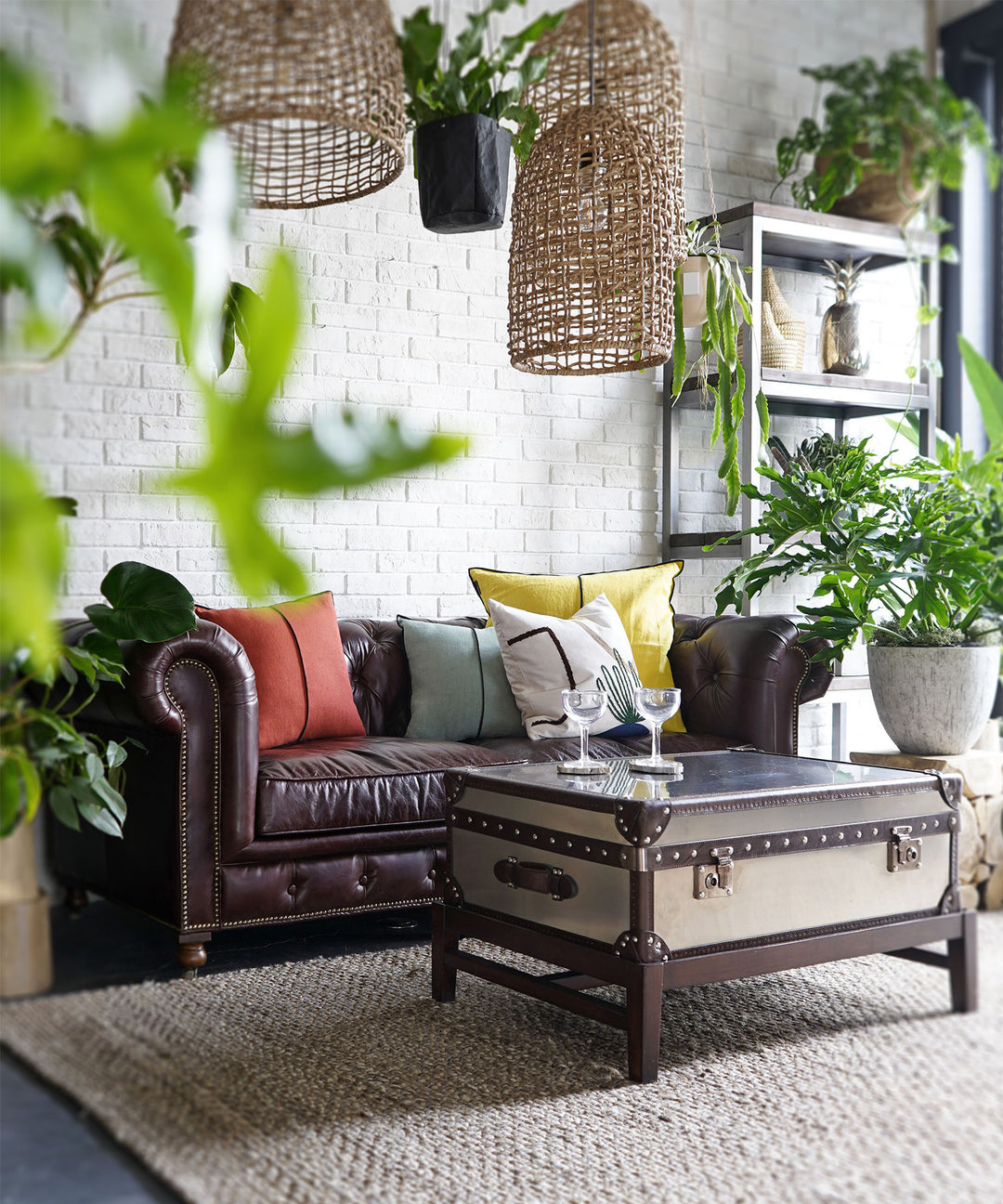 HALO（ハロー）ワトソン ミディアム トランク】チェスターテーブル