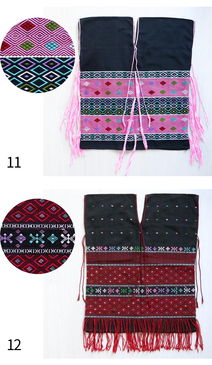 楽天市場】トップス カレン族 貫頭衣 手織り生地 手刺繍 レディース