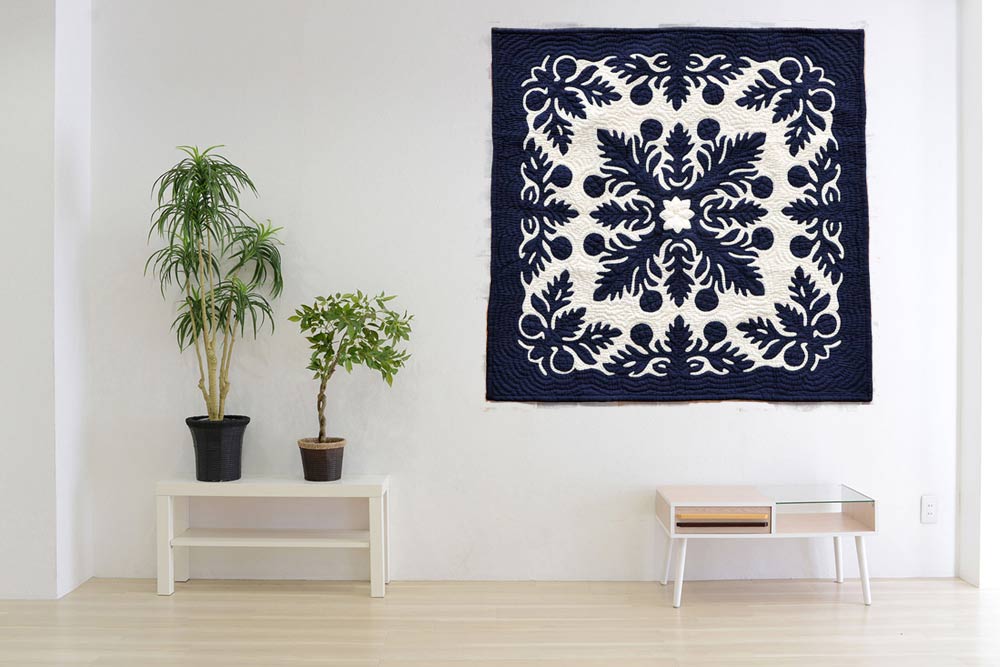 楽天市場】ハワイアンキルトタペストリー ハワイアンキルト インテリア