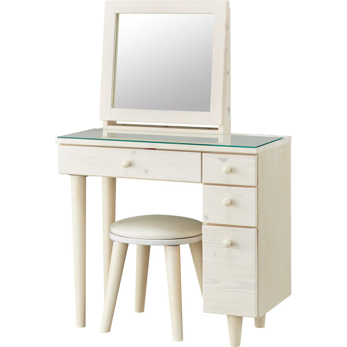 楽天市場】一面鏡ドレッサー (DR-008 WW) ニトリ 【配送員設置商品