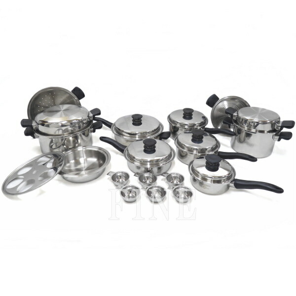 楽天市場】【新品】アムウェイ 24ピース クィーン クック 鍋 24ピース
