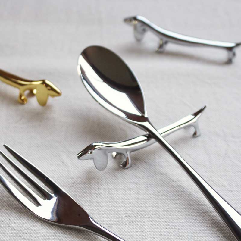 楽天市場】【ナイフレスト ダックスフンド】Knife rest カトラリー