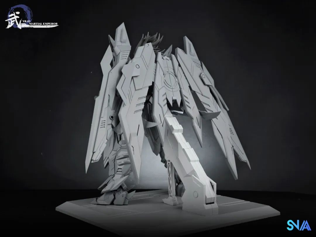 楽天市場】SNAA 1/100 機甲 モデル ロボット 武皇 皇者シリーズ 可動