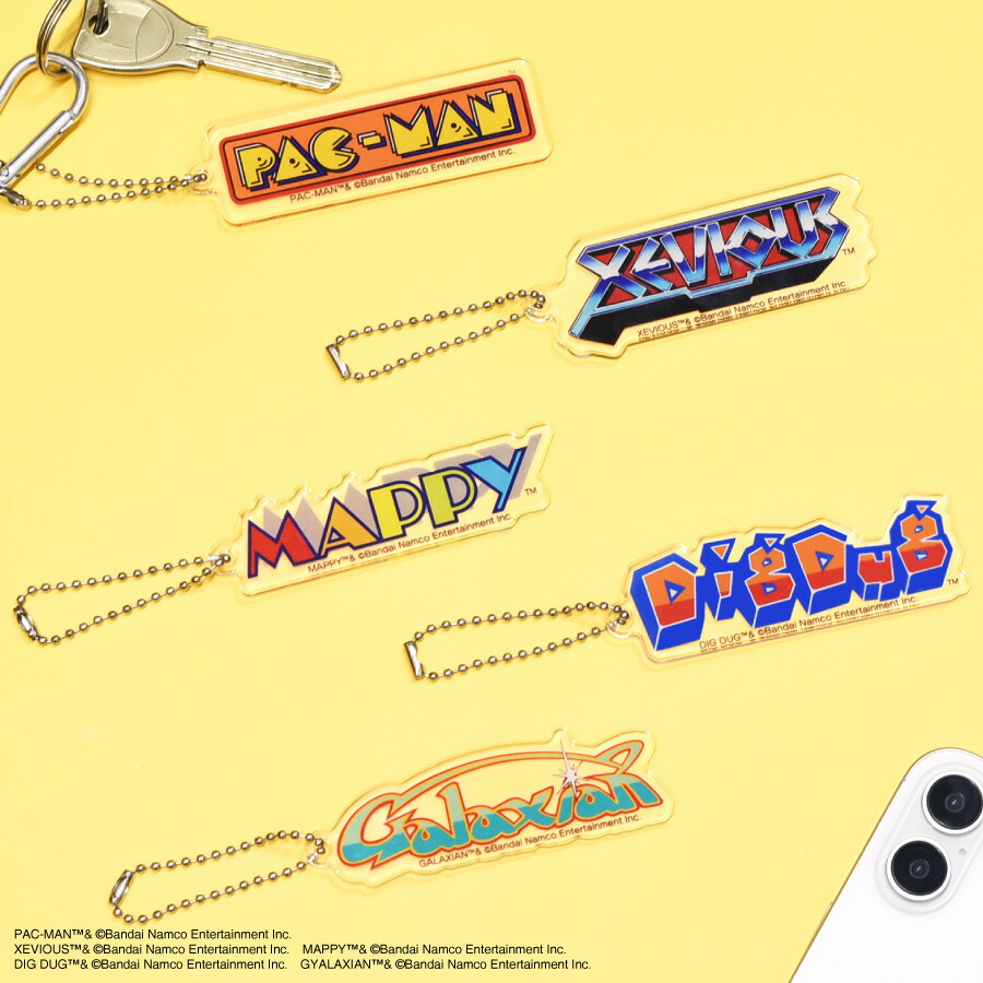 楽天市場】【公式】ナムコレジェンダリー アクリルチャーム レトロ