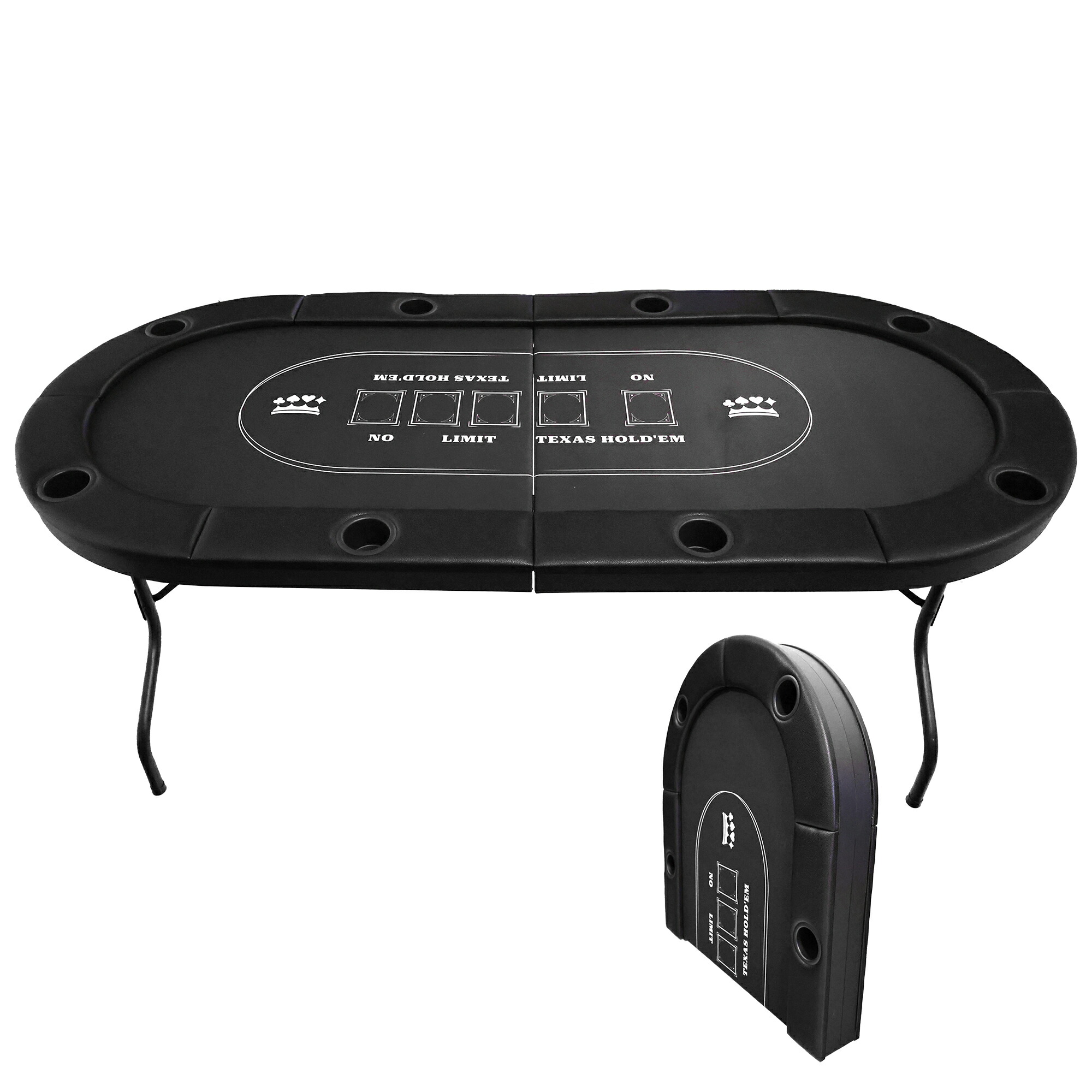楽天市場】【P5倍!】 TiltPlay ポーカーテーブル 折りたたみ 10人対応