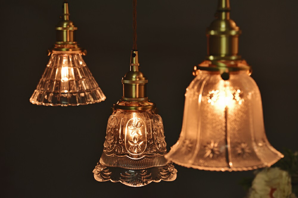 楽天市場】ペンダントライト おしゃれ ガラス 天井照明 LED 照明器具