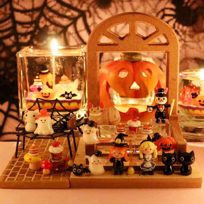 楽天市場】ガラス細工 魔女の女の子 ハロウィン HALLOWEEN 魔女 まじょ