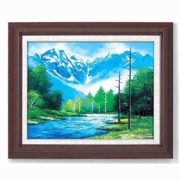 楽天市場】北 アルプス 油絵の通販