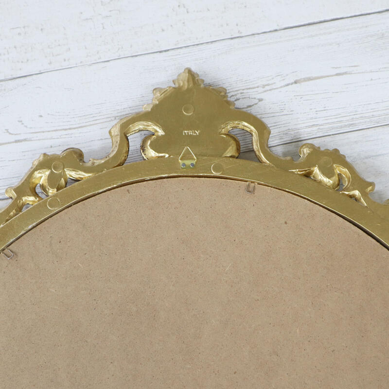 楽天市場】イタリア製 ウォールミラー ゴールドイタリア ミラー