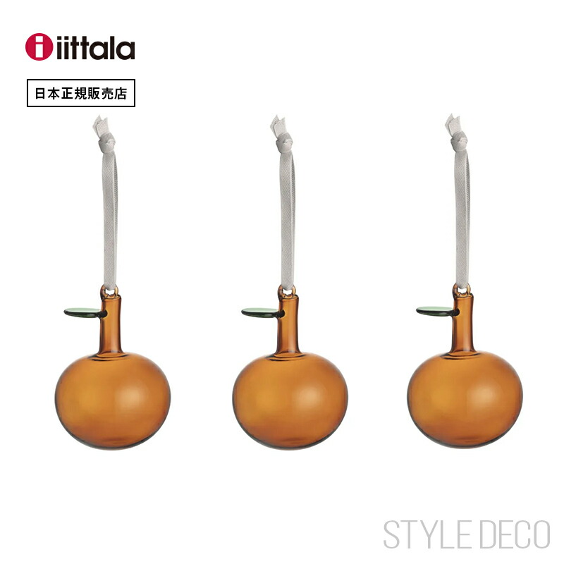 楽天市場】イッタラiittalaオイバトイッカ冬季限定オーナメントりんご