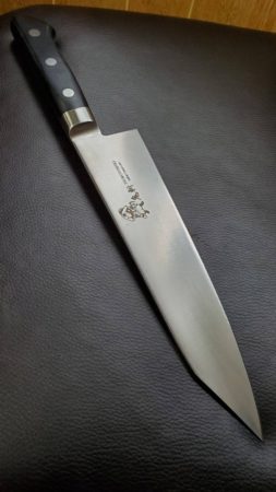 津本式 鬼斬210mm 堺孝行 青木刃物 究極の血抜き 牛刀 鬼斬[210mm