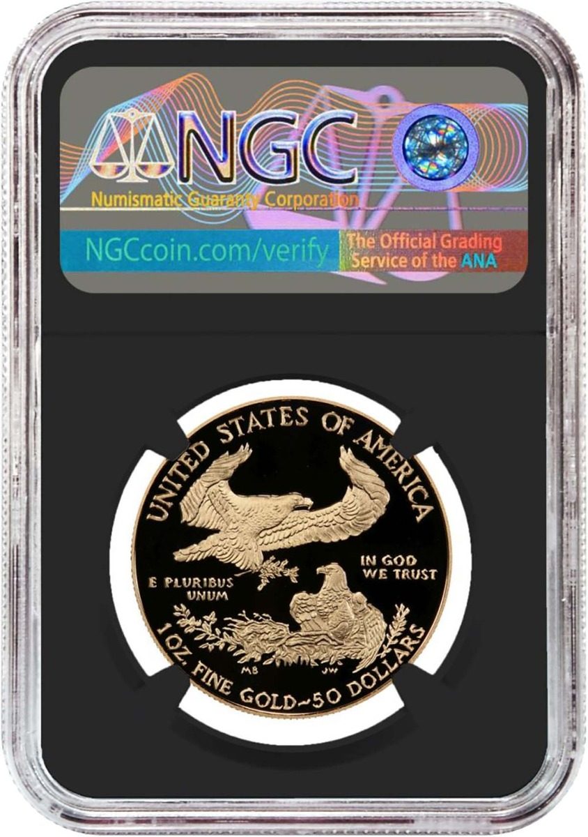 2020 WEST POINT V75 $50 PROOF GOLD EAGLE PF70 Signed by U.S. Mint Dire