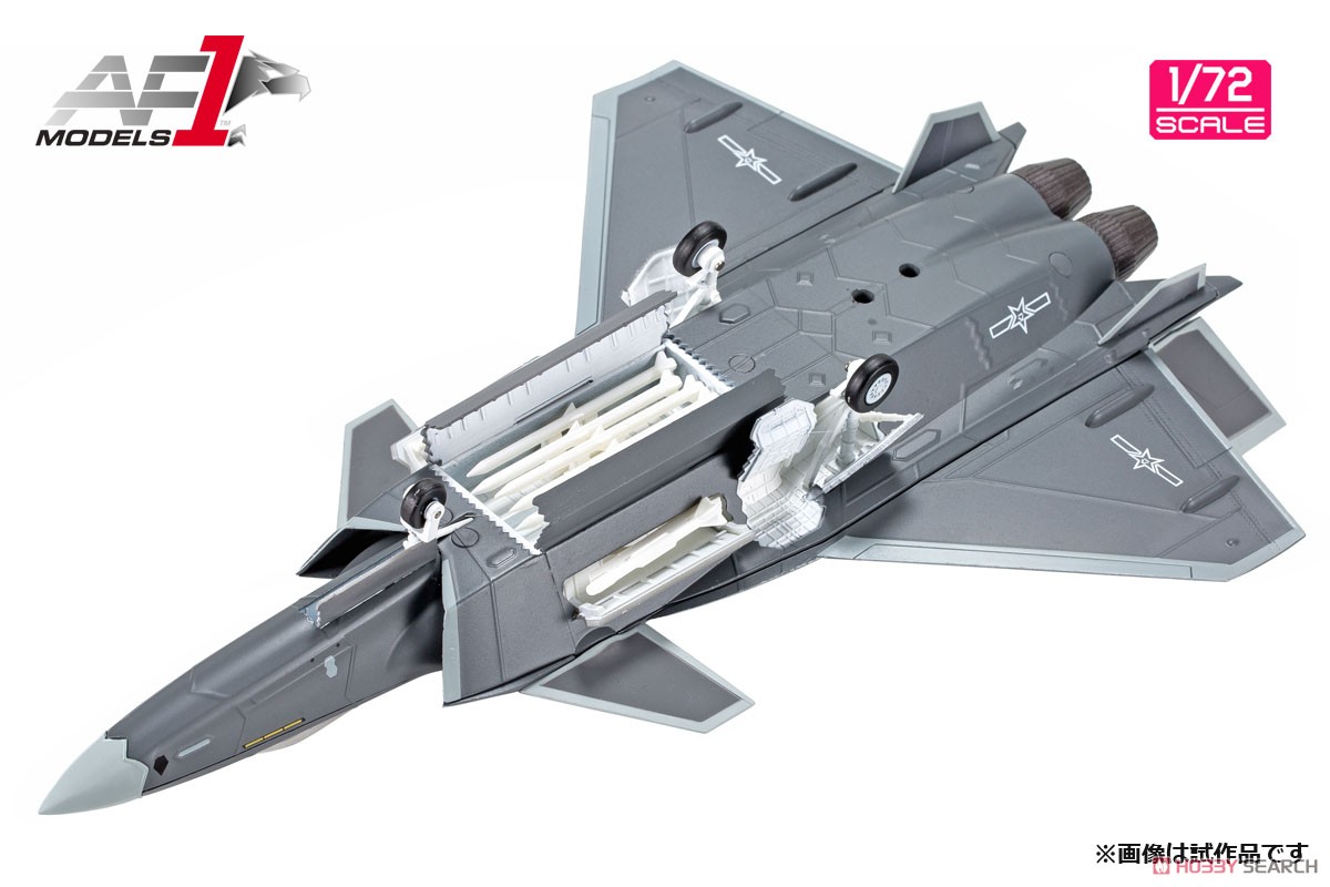 希少品 1点のみ】中国人民解放軍 空軍 J-20 1/60 ステルス戦闘機 希少