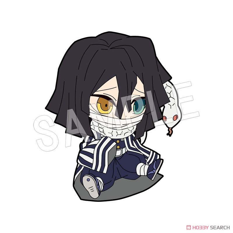 鬼滅の刃 ぺたん娘トレーディングラバーストラップ 柱ver. (8個セット