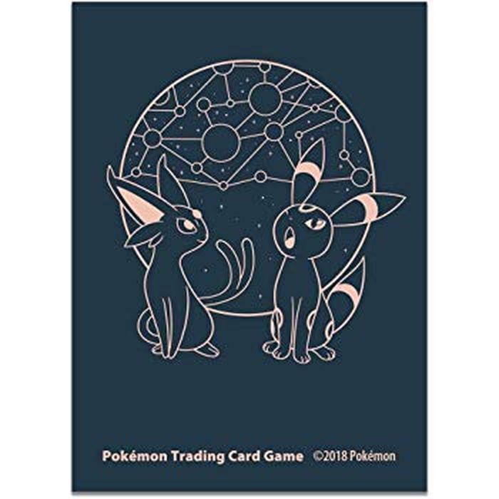 デッキシールド『海外/エーフィ&ブラッキー(枠なし)※』65枚入り