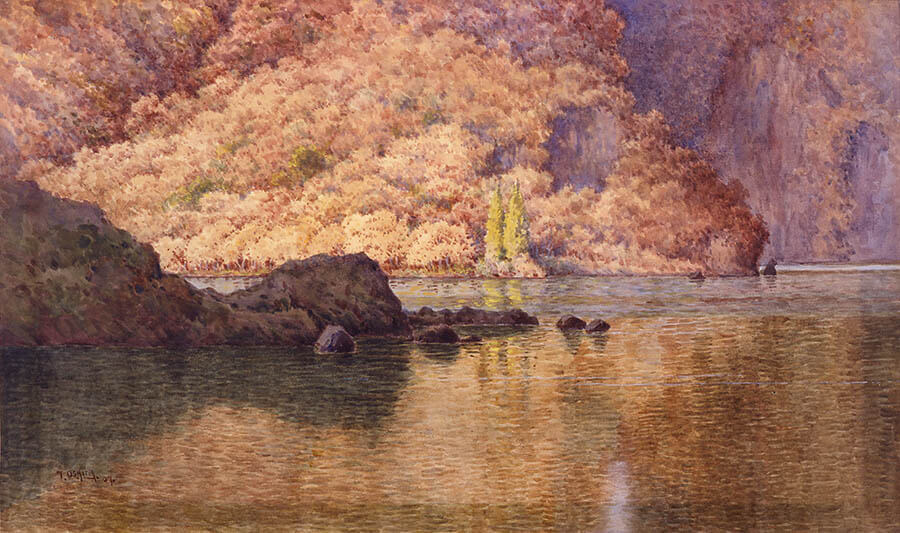 明治150年記念 水彩画家・大下藤次郎展 島根県立石見美術館