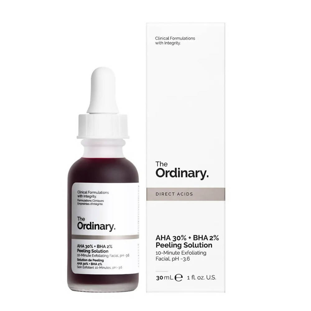 Buy The Ordinary AHA 30% + BHA 2% Peeling Solution Serum Online.