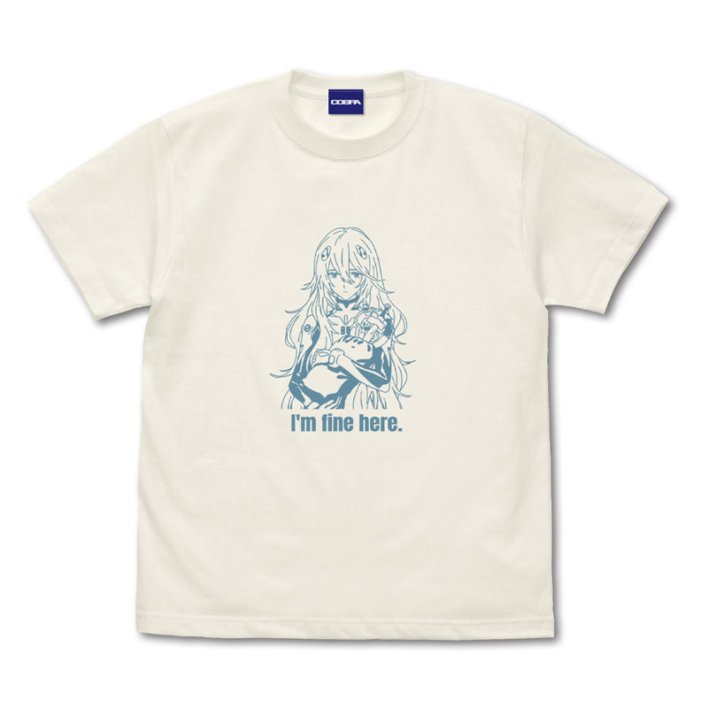 エヴァンゲリオン 綾波レイ Tシャツ ロングヘアVer/VANILLA WHITE