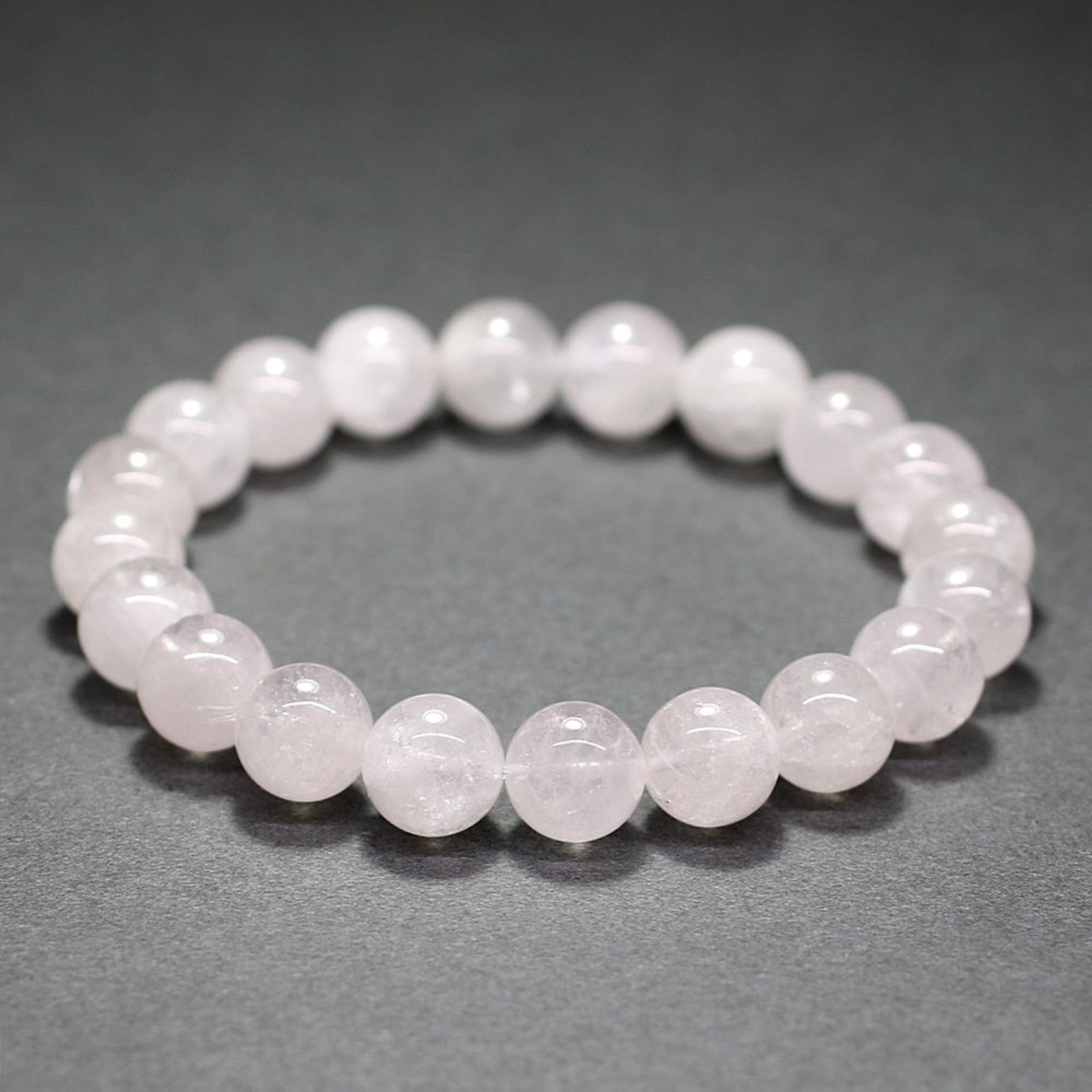 希少・3A]ピンクミルキーダンビュライトブレスレット/ダンブライト（約