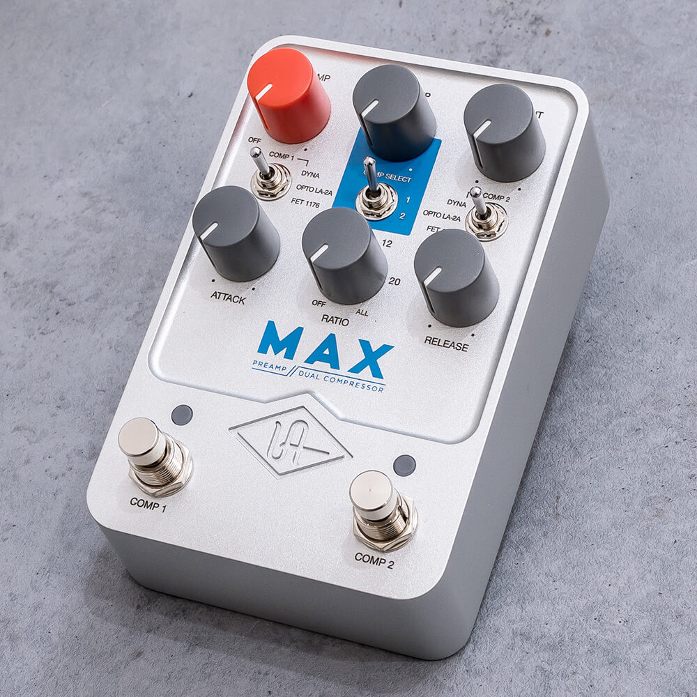 UNIVERSAL AUDIO UAFX MAX Preamp & Dual Compressor｜ミュージック
