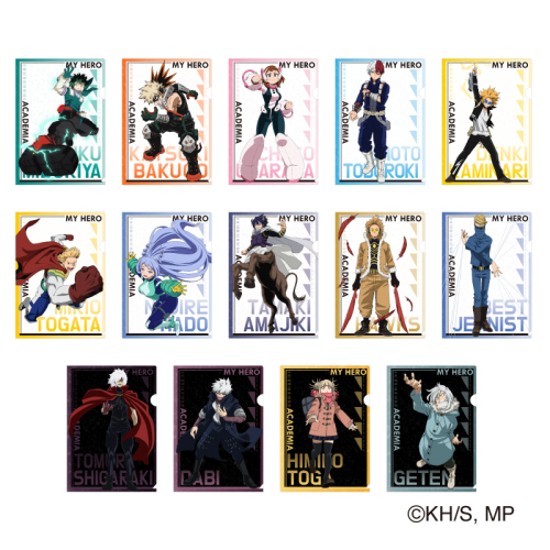 僕のヒーローアカデミア クリアファイル 6期アクション版権③ │あそび