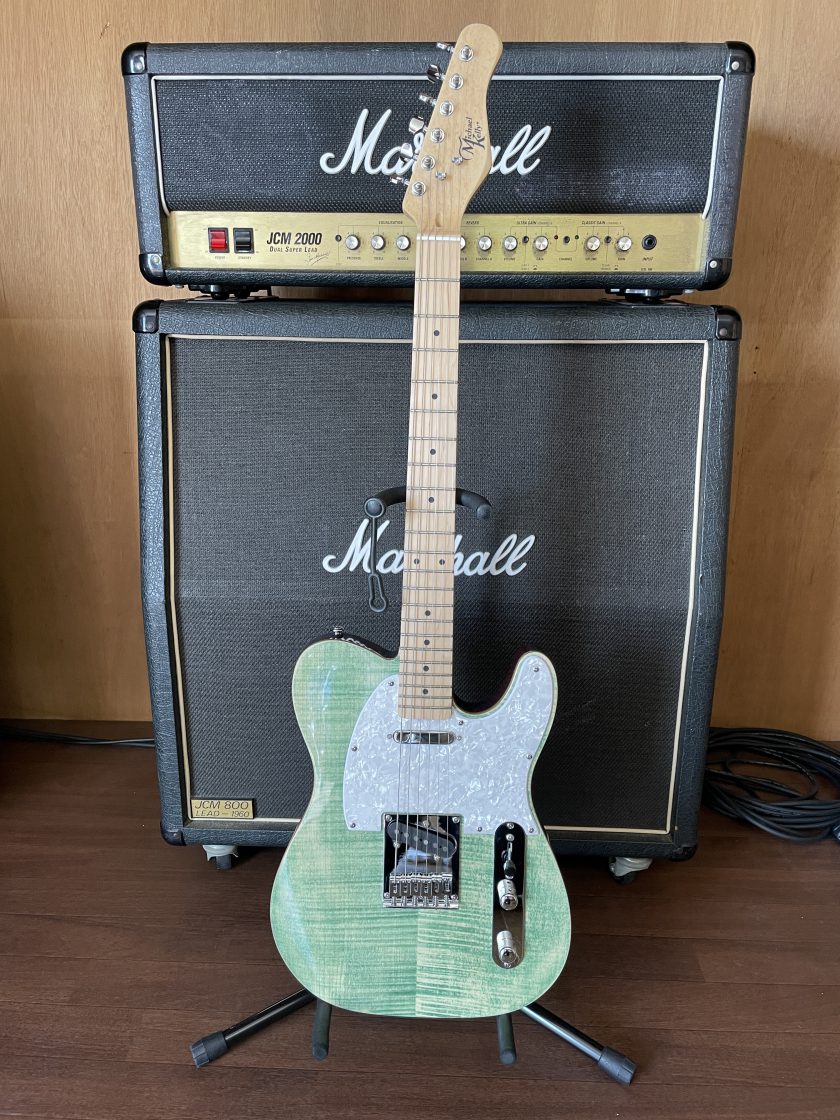 Michael Kelly Guitars 1953 Blue Jean Wash スタジオに新導入
