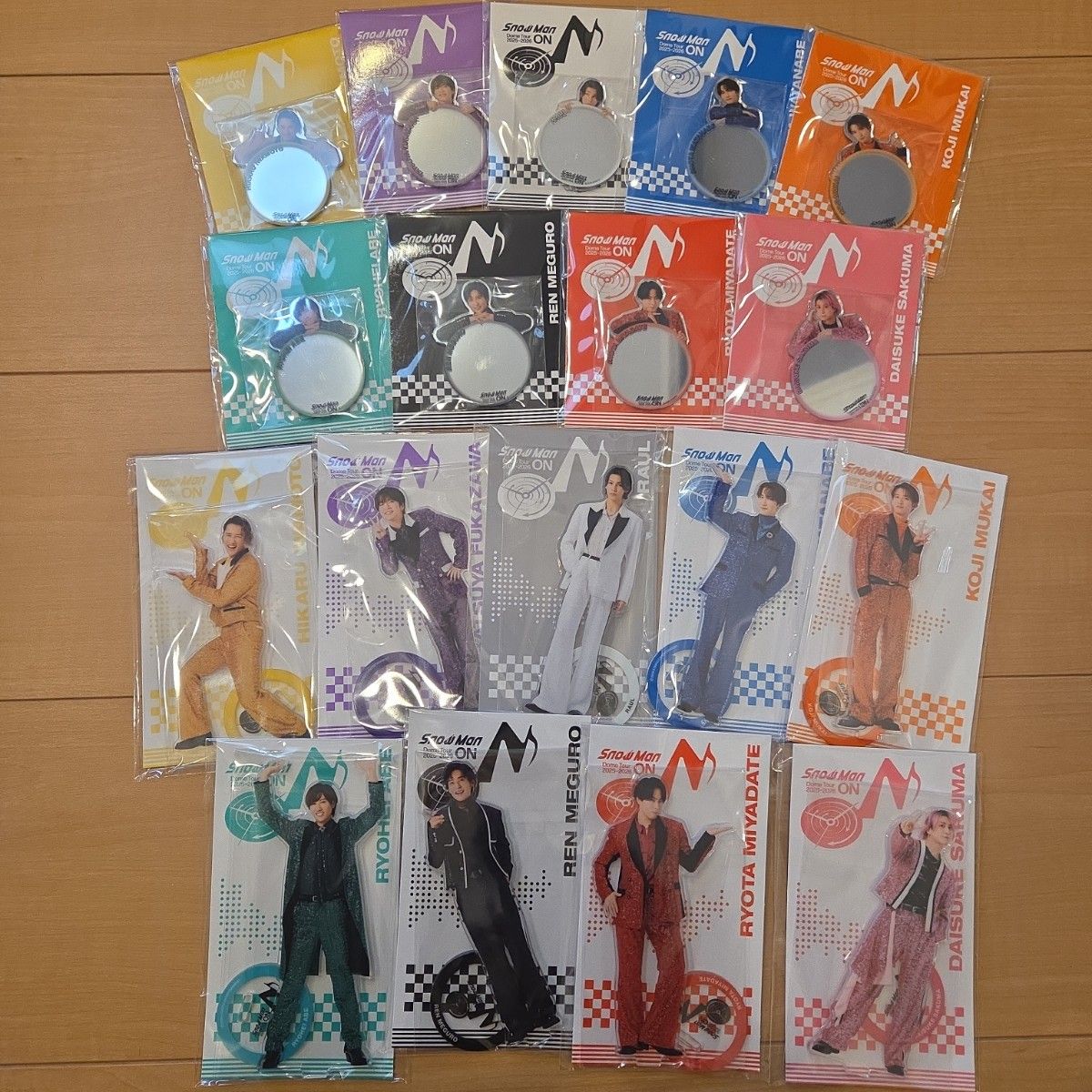 新品未開封】Snow Man ON アクスタ アクリルスタンド 全員セット 新品