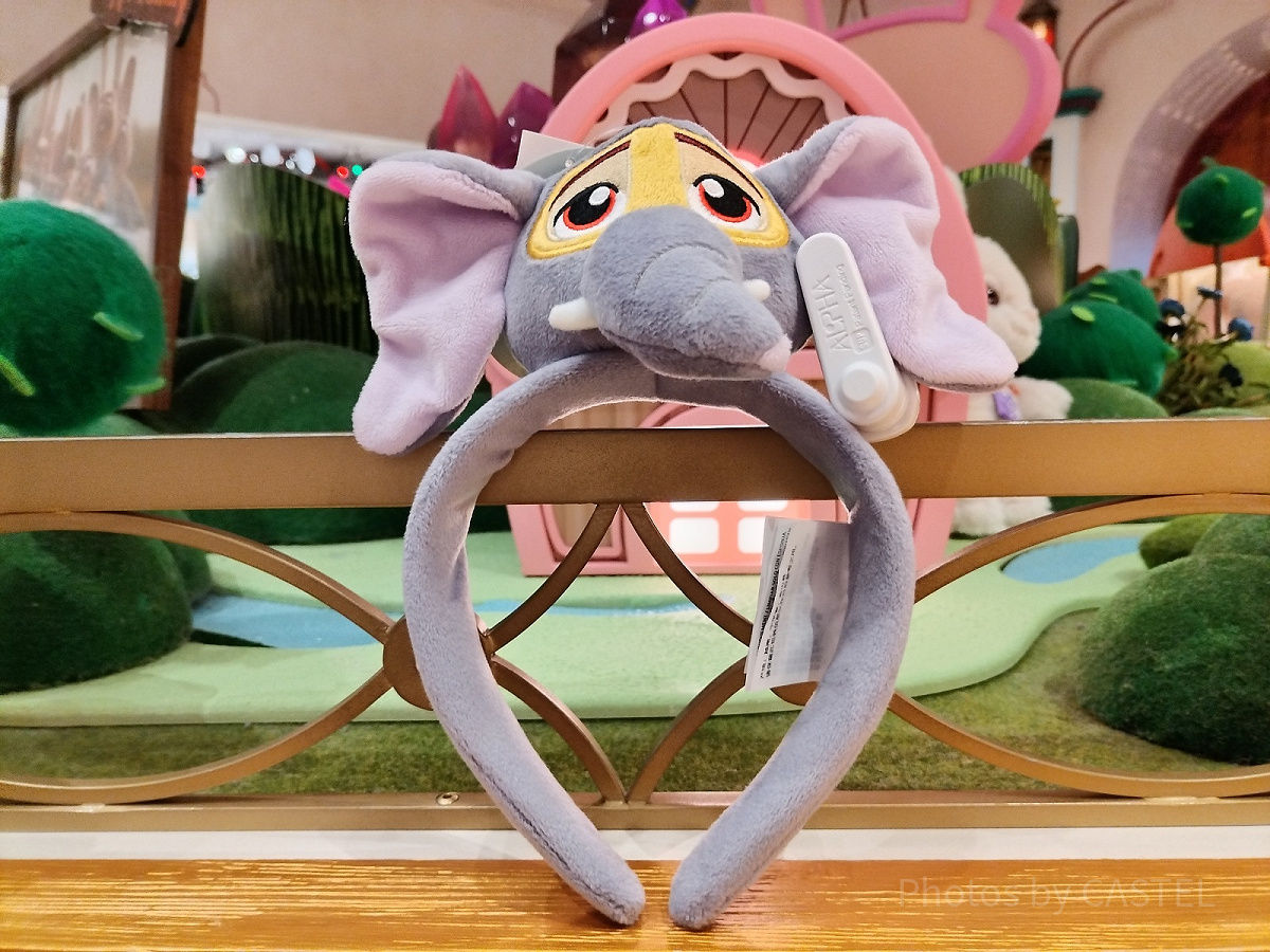 上海ディズニーカチューシャ：フィニックの変装カチューシャ（ゾウ