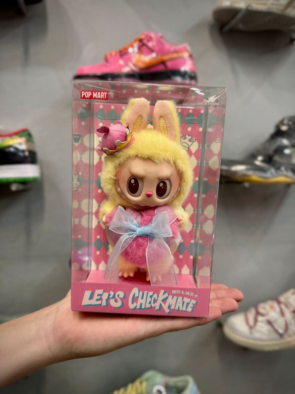 Pop Mart Labubu The Monsters Let's Checkmate Collectible Figure