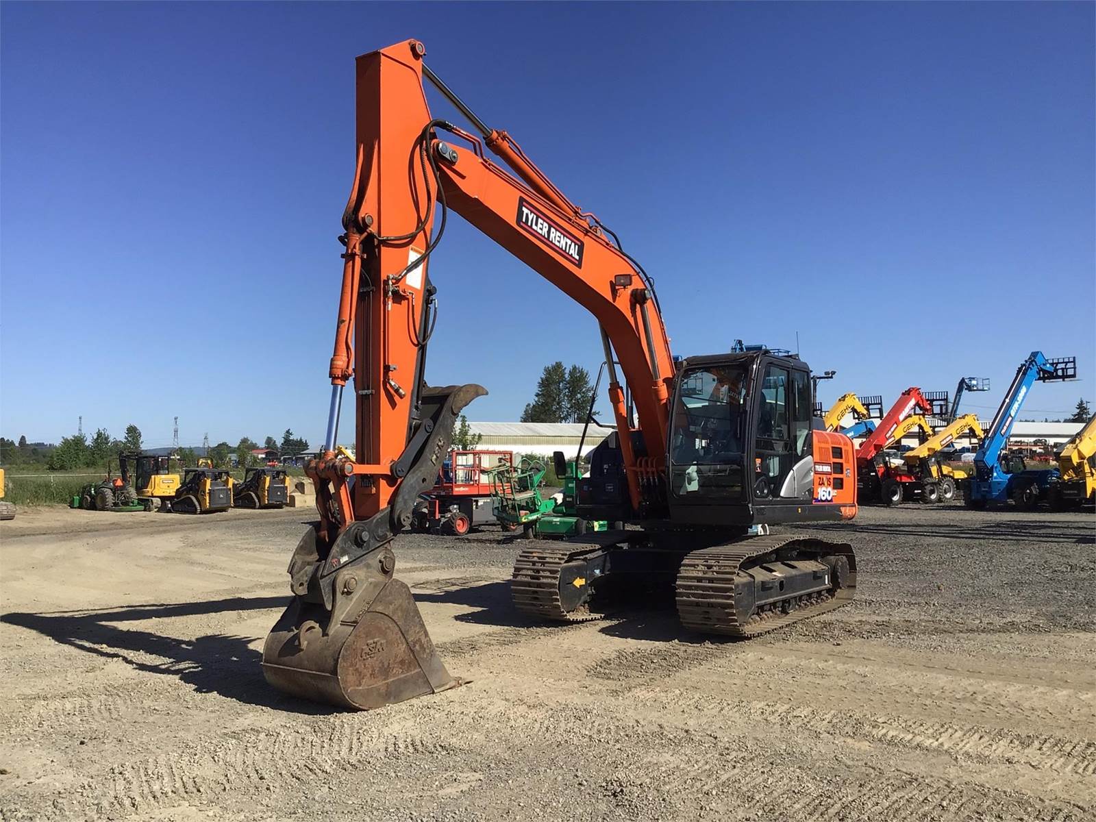 2021 Hitachi ZX160LC-6 Excavator For Sale, 1,795 Hours | Chehalis