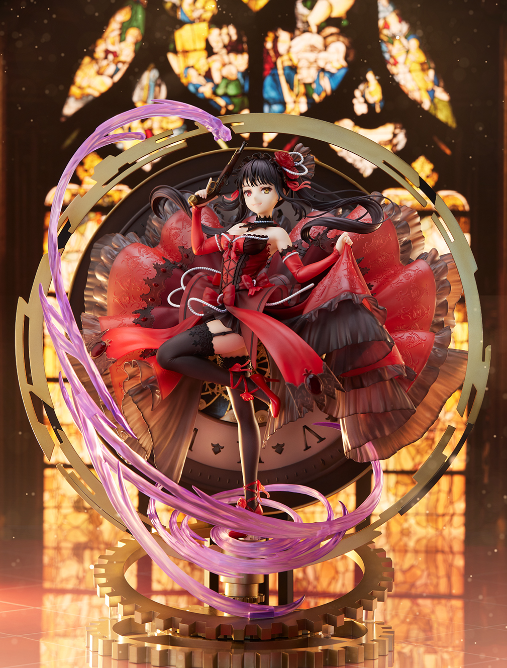 SHIBUYA SCRAMBLE FIGURE 時崎狂三 - Pigeon Blood Ruby Dress Ver. -