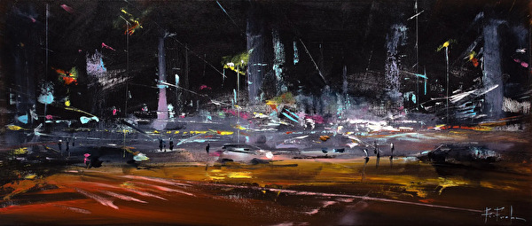 Bozhena Fuchs - Work Zoom: Midnight Reverie