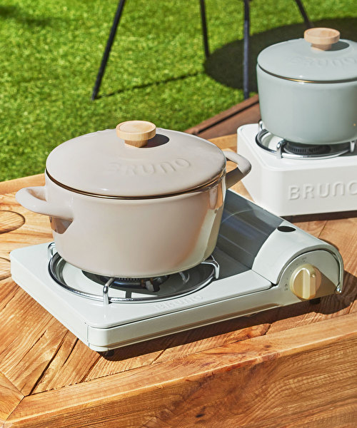 ホーロー両手鍋 20cm ブルーグリーンの通販 | BRUNO online