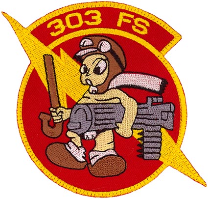 303d FIGHTER SQUADRON | Flightline Insignia