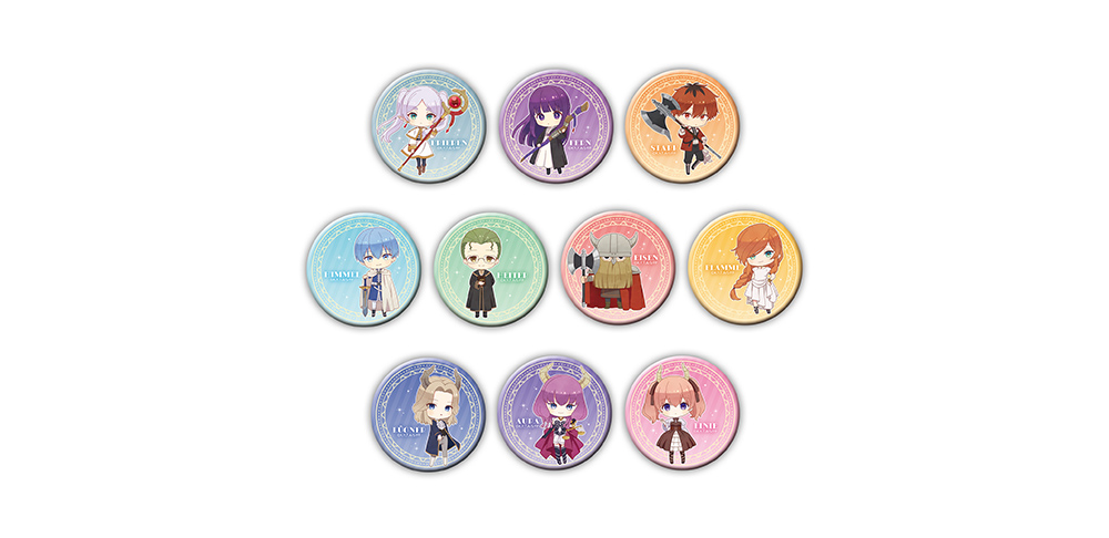 缶バッジ+56 - GOODS｜アニメ『葬送のフリーレン』公式サイト