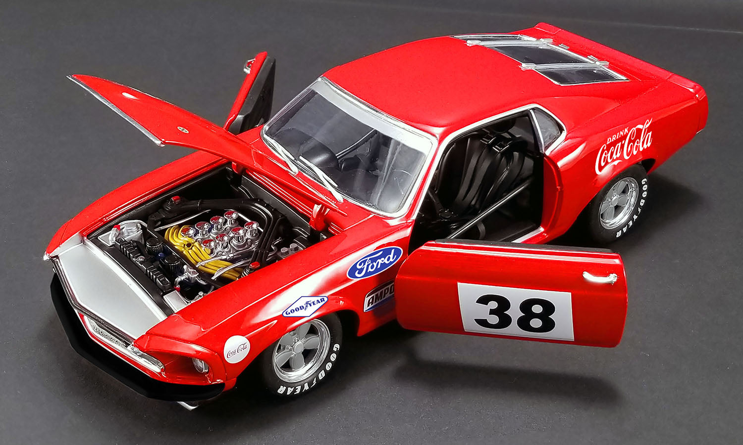 ミニカー 1/18 Ford Mustang Boss 302 Trans-Am 1969 Ford Mustang