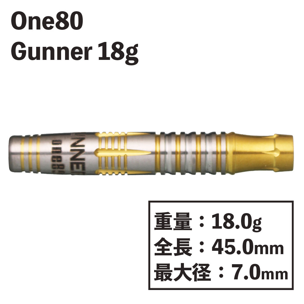 ONE80】Gunner 18g Lourence Ilagan ワンエイティー ガンナー