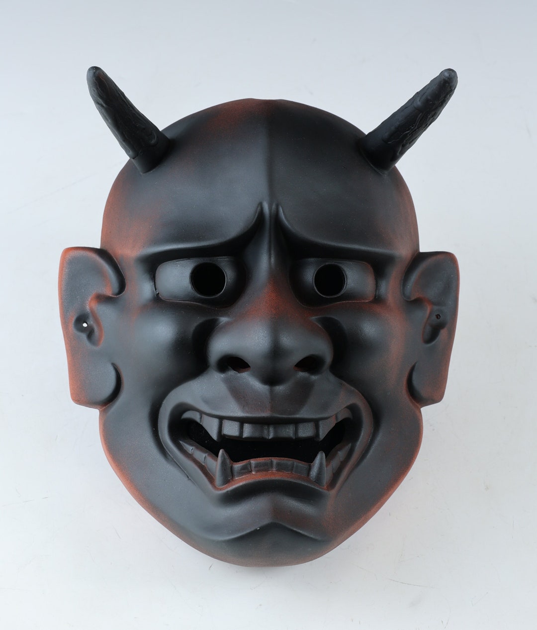 Japanese Ceramic Noh Mask Hannya -jealousy Woman- 般若 Demon