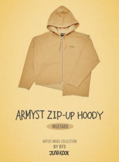 BTS] Jungkook Artist Made Collection Zip-Up Hoody Official w