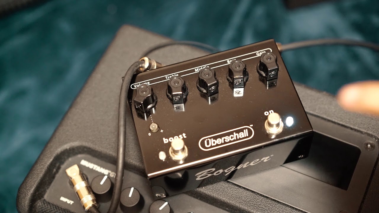 繊細かつ重厚。Bogner Uberschall レビュー！使いやすい、モダン