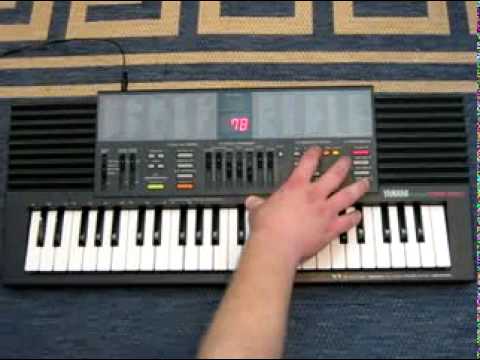 Yamaha PSS-390 Keyboard Part 1/2 - YouTube