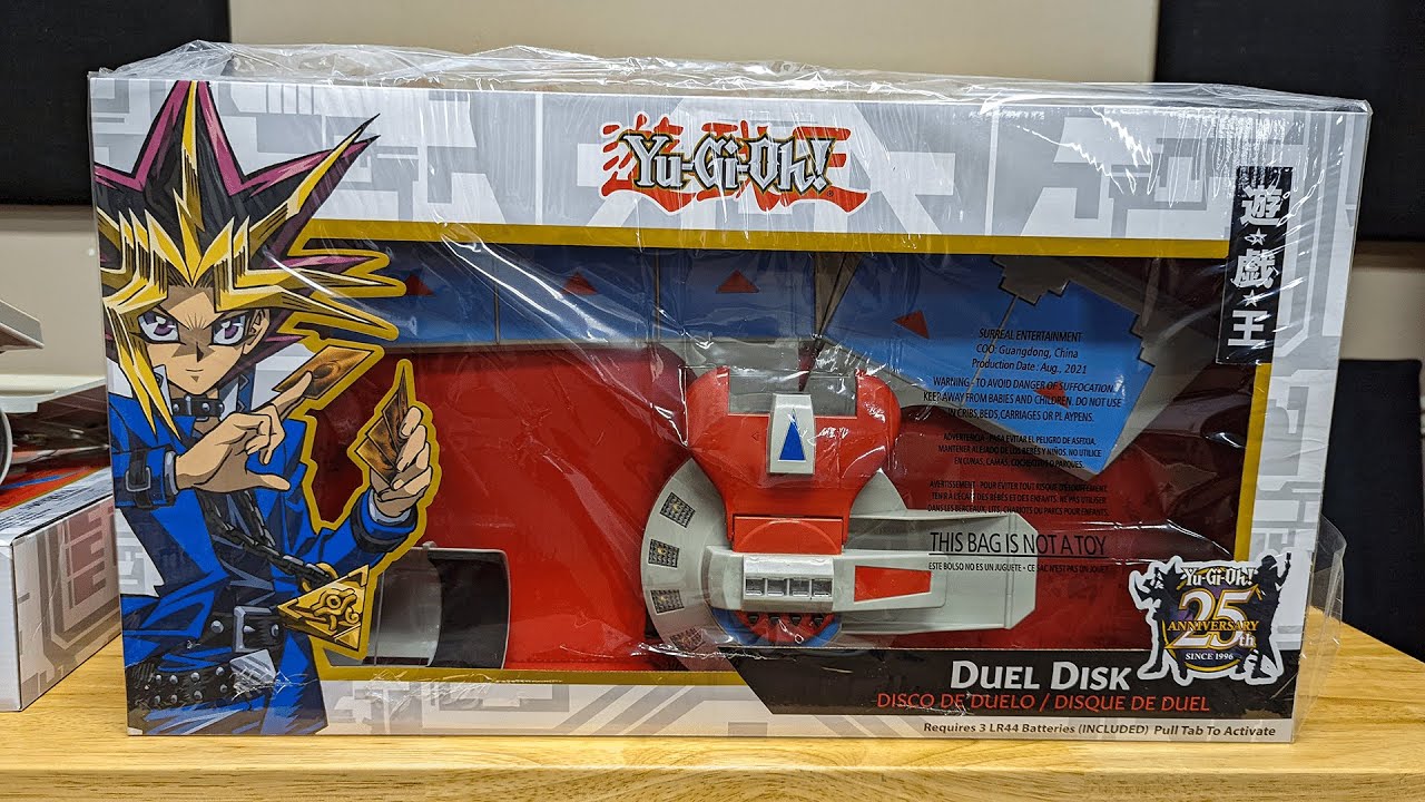 Opening Yu-Gi-Oh Duel Disk 25th Anniversary Edition! - YouTube
