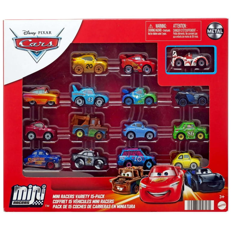 Disney Pixar Cars Die Cast Collection: Mini Racers Variety 15-Pack