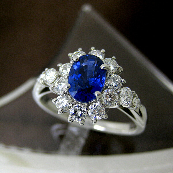 楽天市場】【半額】 サファイア リング PT900 プラチナ900 指輪